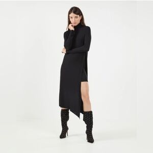 BCBGMaxAzria Jada Asymetrical Elegant Black Garment